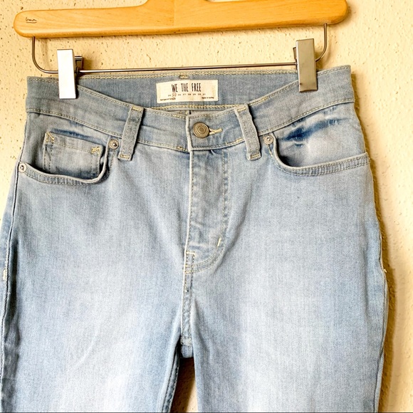 Free People We The Free Great Heights Frayed Jeans - Picture 9 of 10